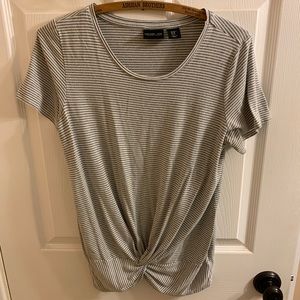 Rachel Zoe Grey/White Top